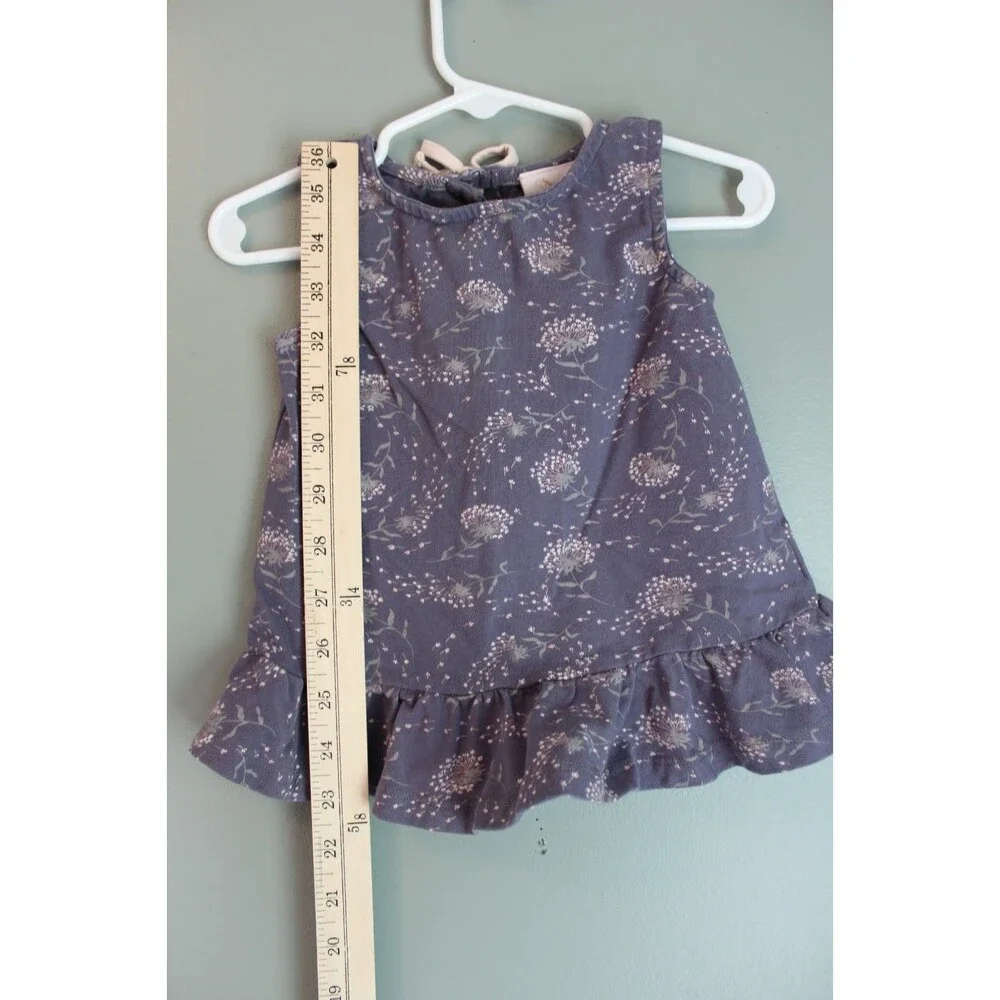Savannah Dandelion Baby Girls Sleeveless Tank Top Size 2T Gray Pink